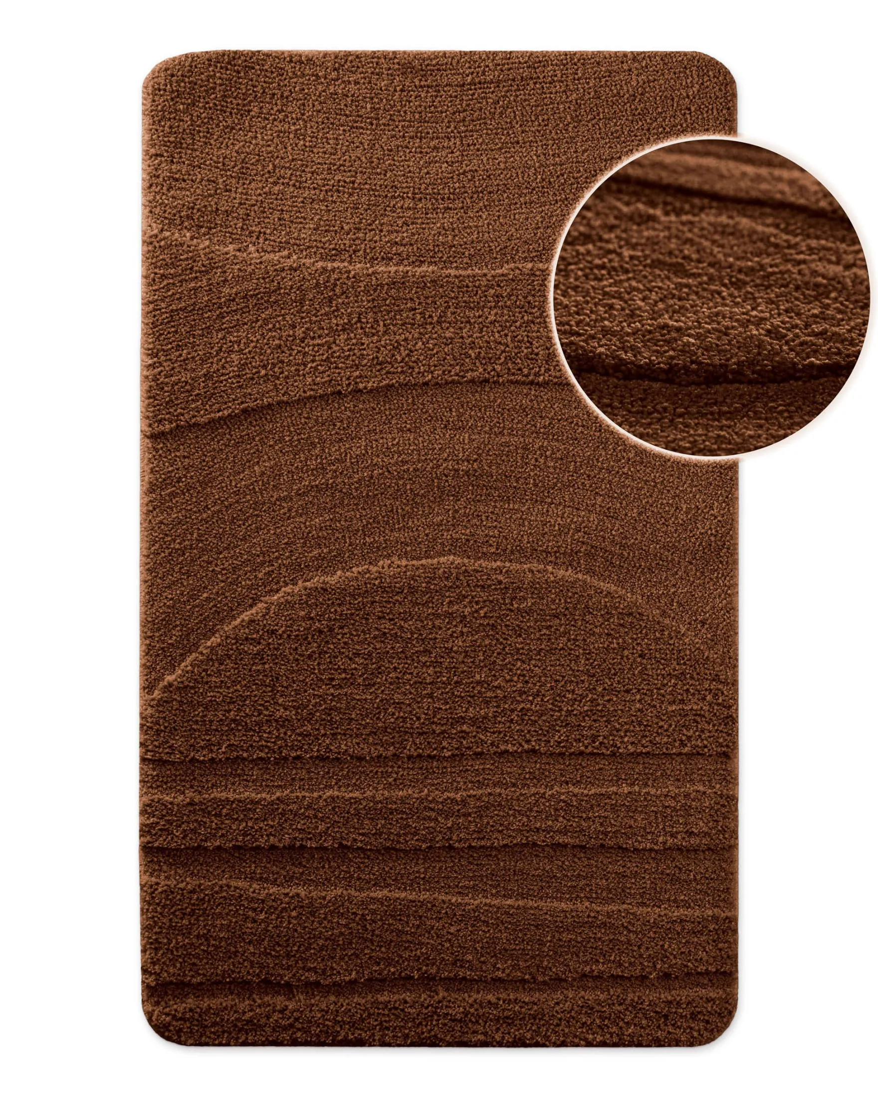 Badteppich Nuss Braun "Marc" WECONhome