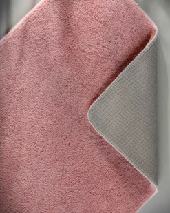 Badteppich Puder Rosa