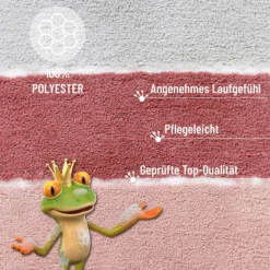 Badteppich Puder Rosa