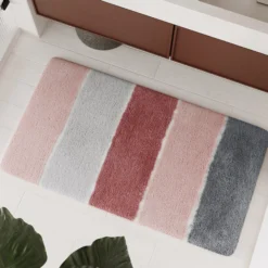 Badteppich Puder Rosa