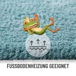 Badteppich Rauch Blau