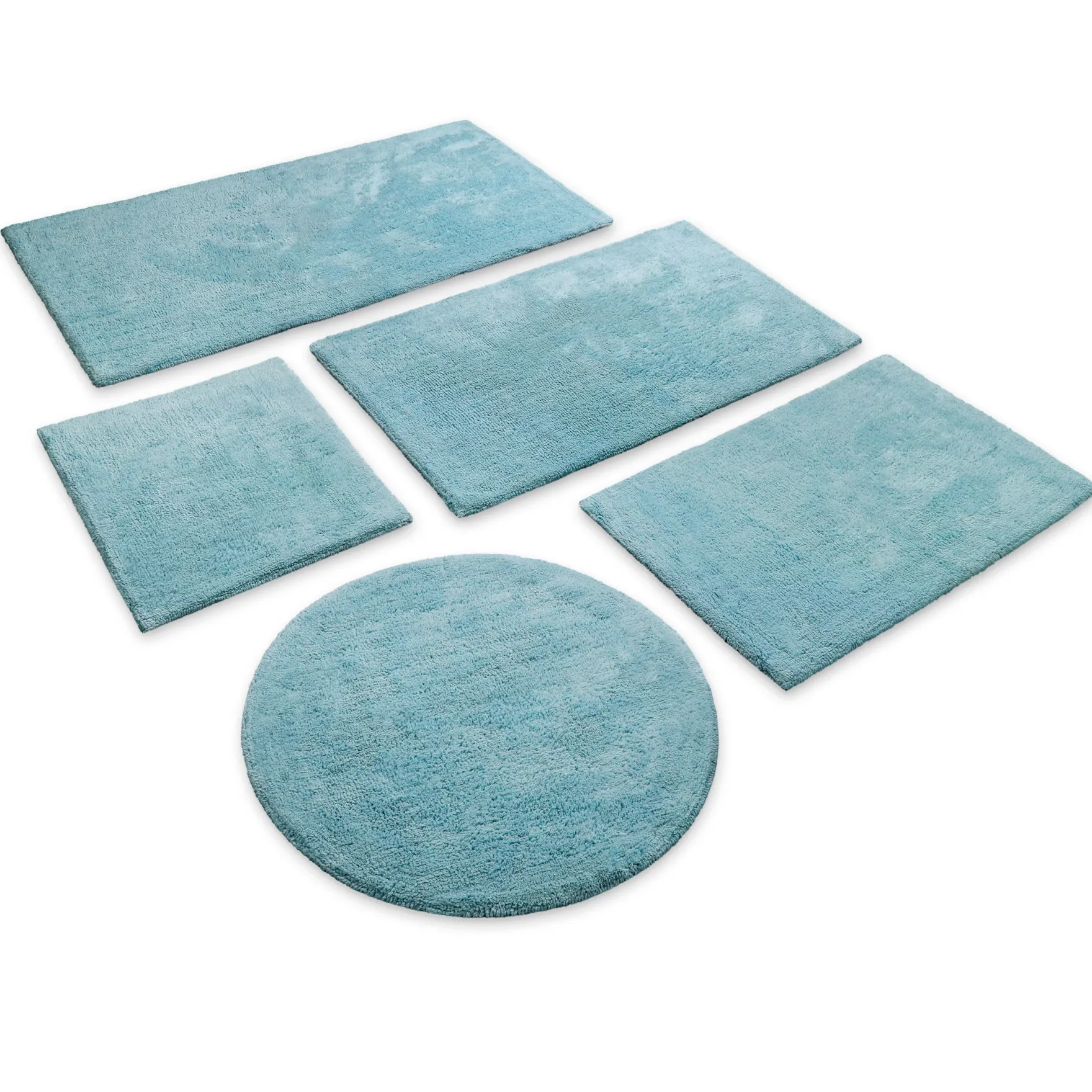 Badteppich Rauch Blau "Erik" WECONhome Basics