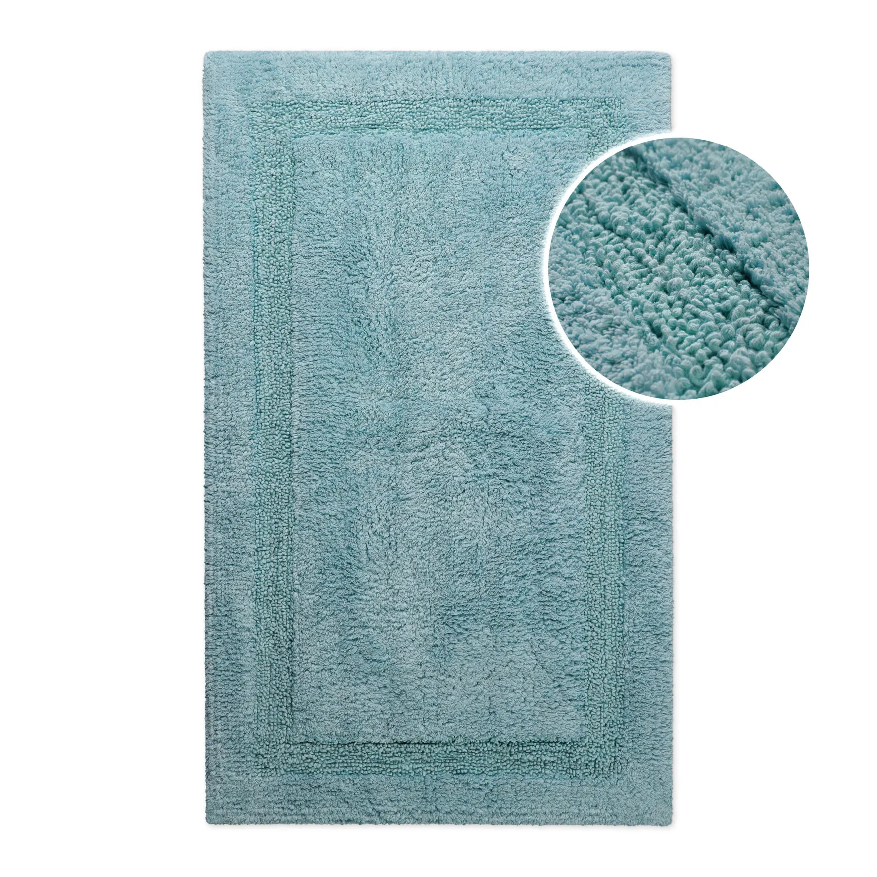 Badteppich Rauch Blau "Knut" WECONhome Basics