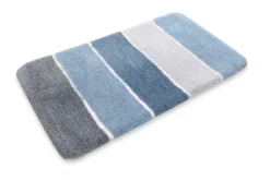 Badteppich Rauch Blau