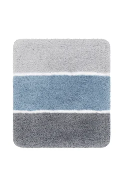 Badteppich Rauch Blau