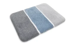 Badteppich Rauch Blau