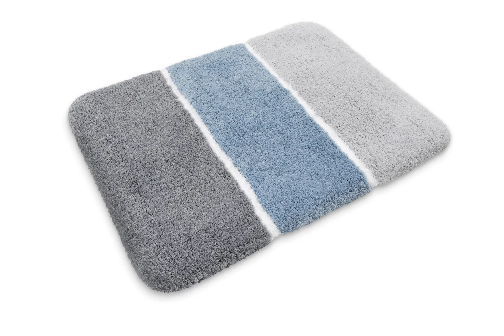Badteppich Rauch Blau "Rio Marina" Homie Living
