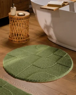 Badteppich Reseda Grün "Davie" WECONhome