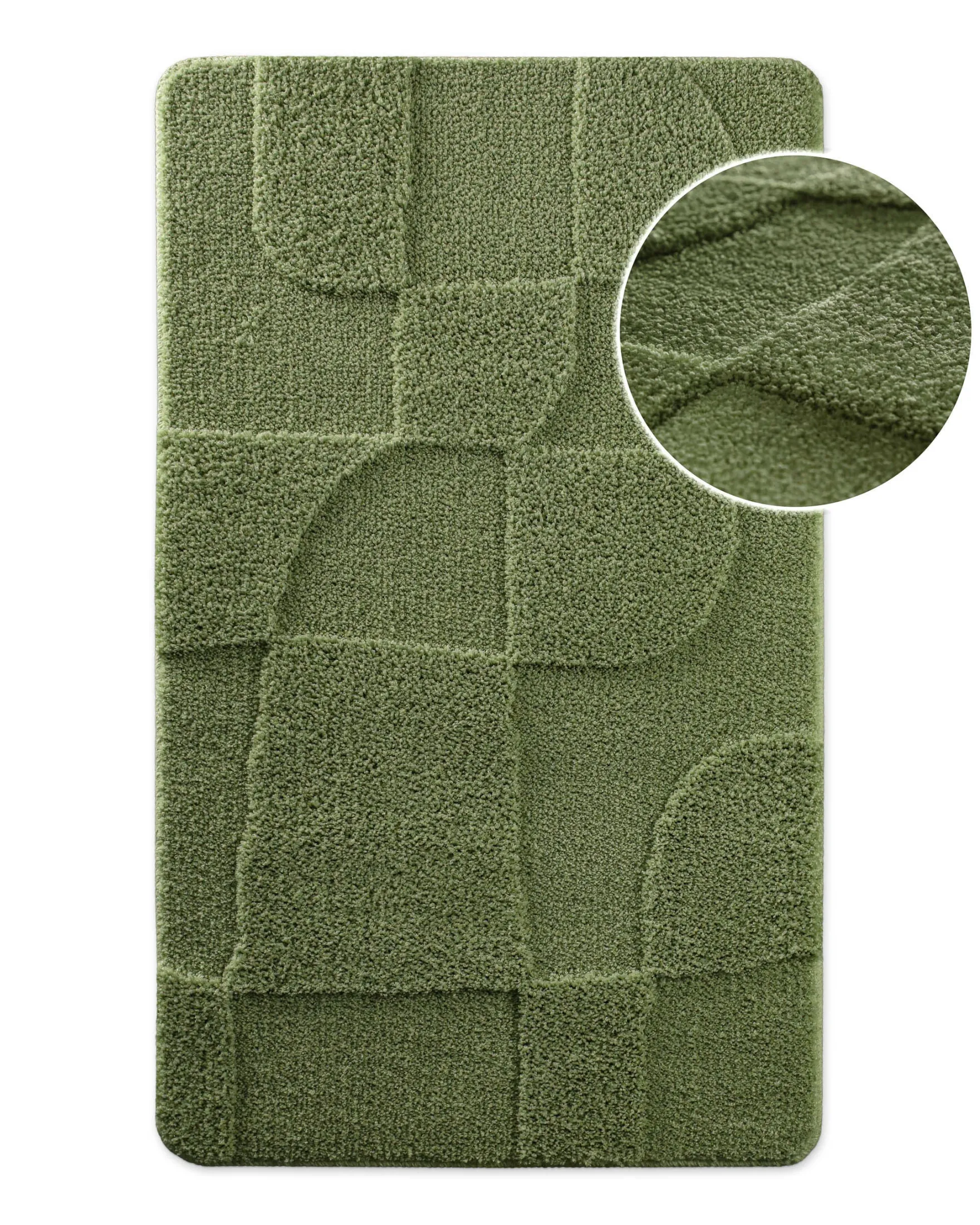 Badteppich Reseda Grün "Davie" WECONhome