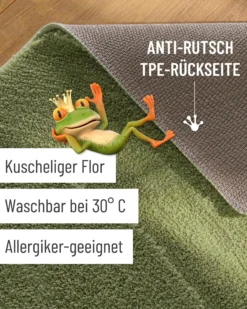 Badteppich Reseda Grün