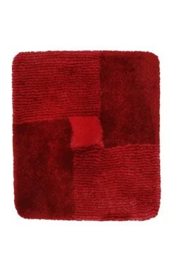 Badteppich Rot