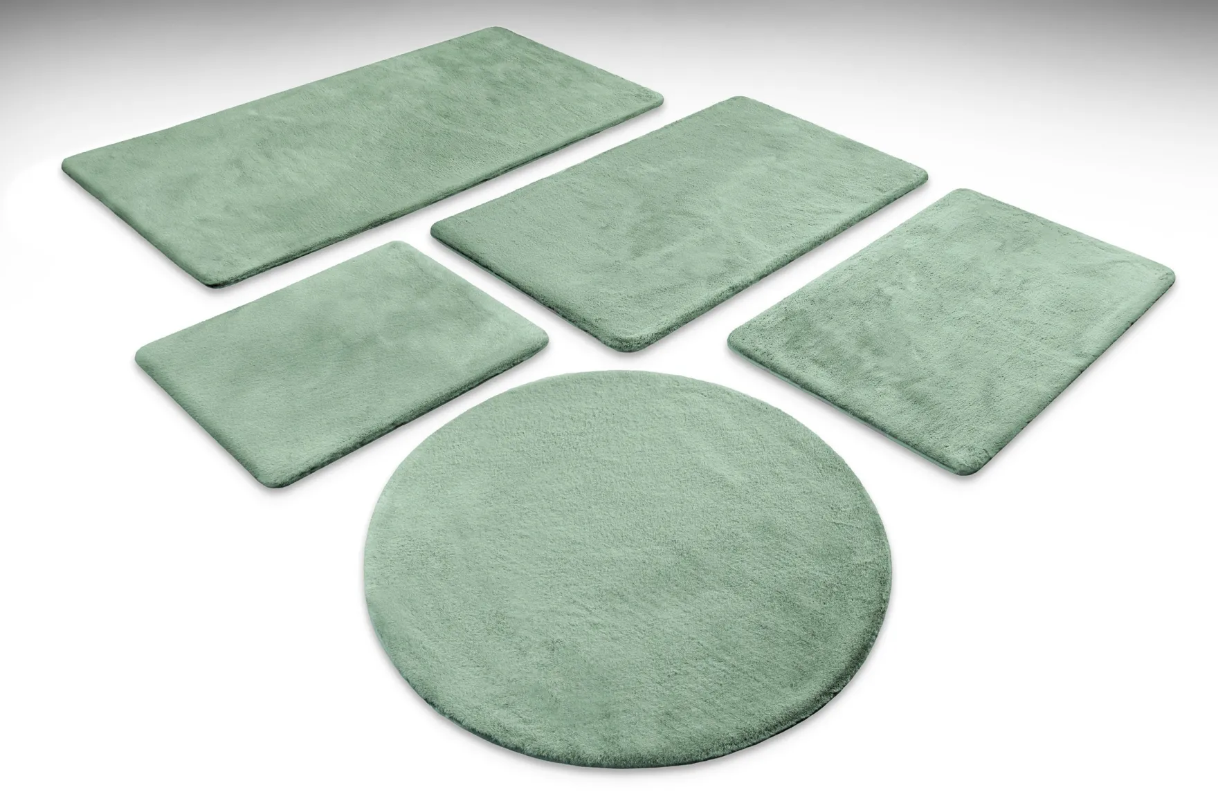Badteppich Salbei Grün "Emil" WECONhome Basics