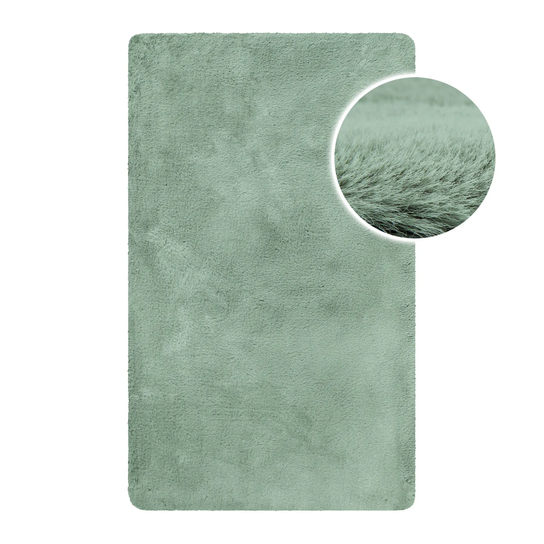 Badteppich Salbei Grün "Emil" WECONhome Basics