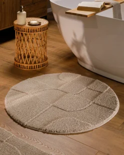 Badteppich Sand Beige "Davie" WECONhome
