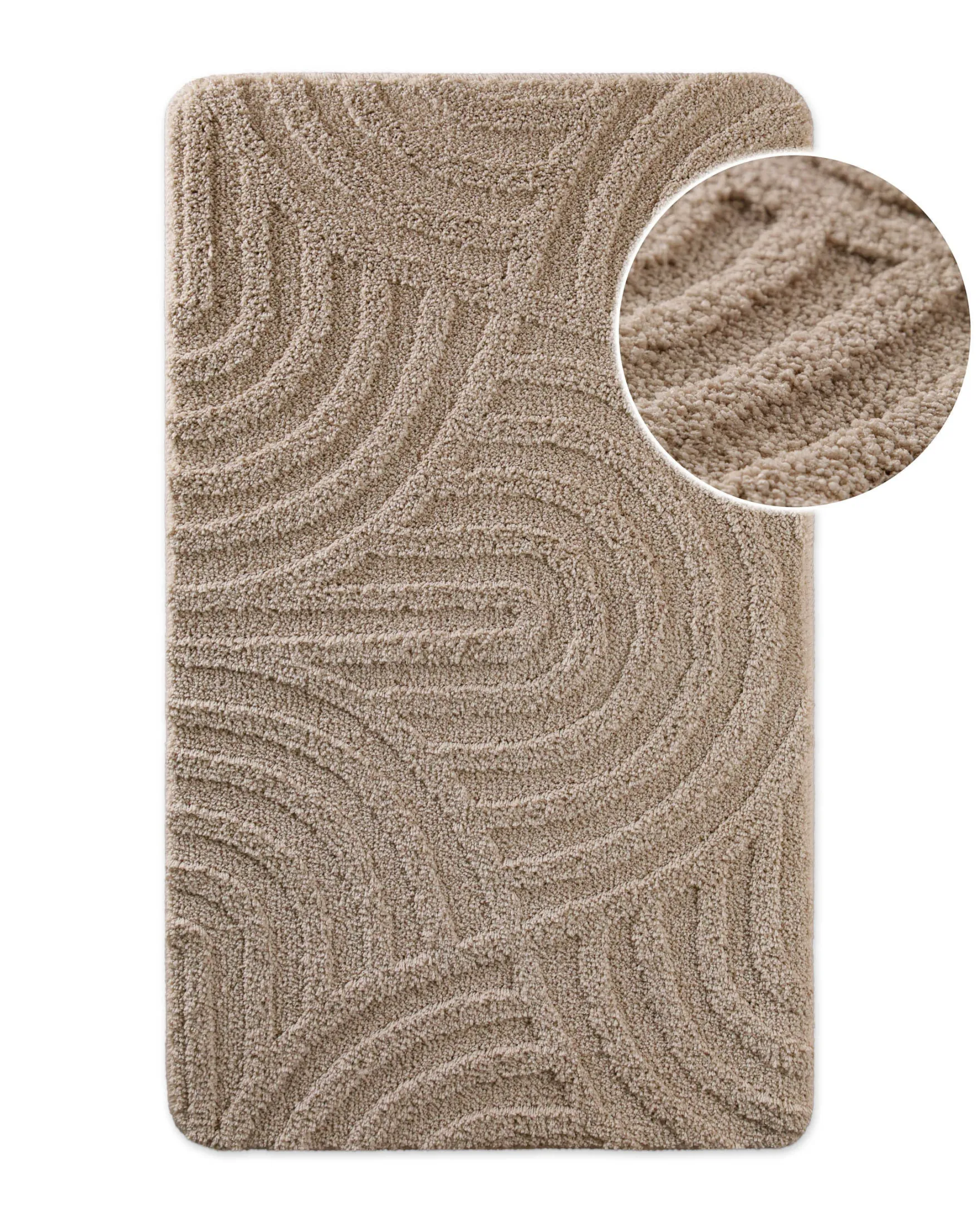 Badteppich Sand Beige "Fiete" WECONhome