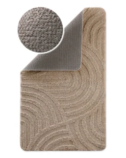 Badteppich Sand Beige