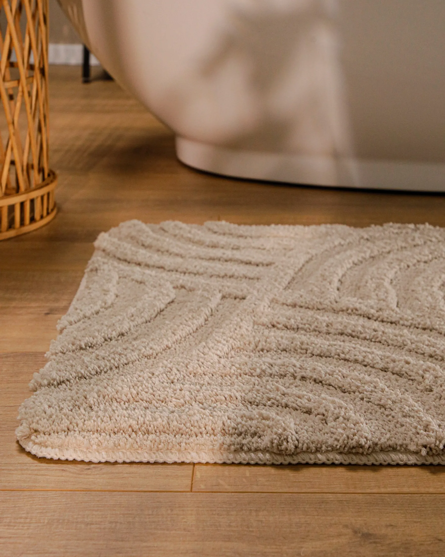 Badteppich Sand Beige "Fiete" WECONhome
