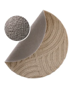 Badteppich Sand Beige