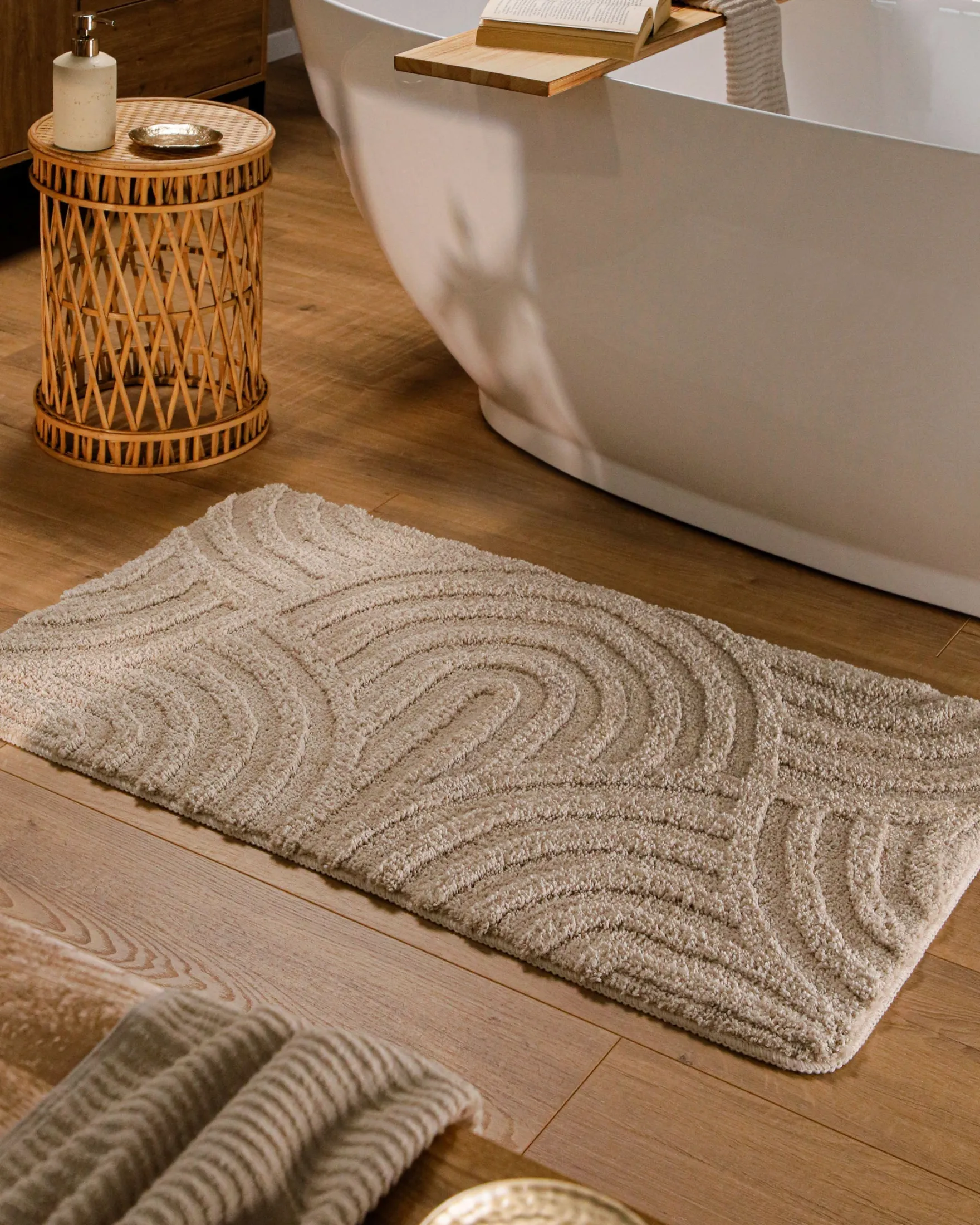 Badteppich Sand Beige "Fiete" WECONhome