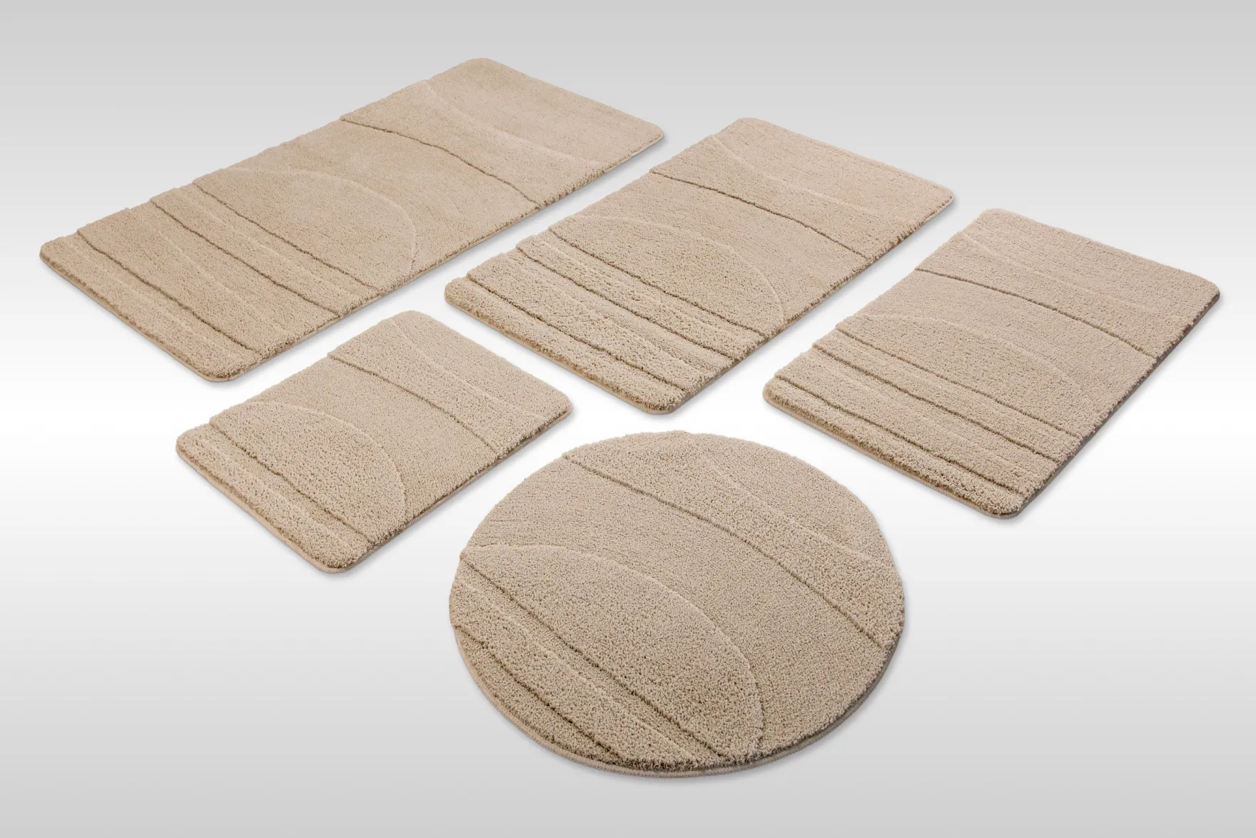 Badteppich Sand Beige "Marc" WECONhome