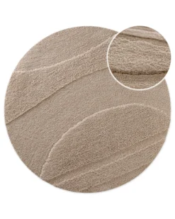 Badteppich Sand Beige
