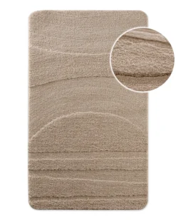 Badteppich Sand Beige