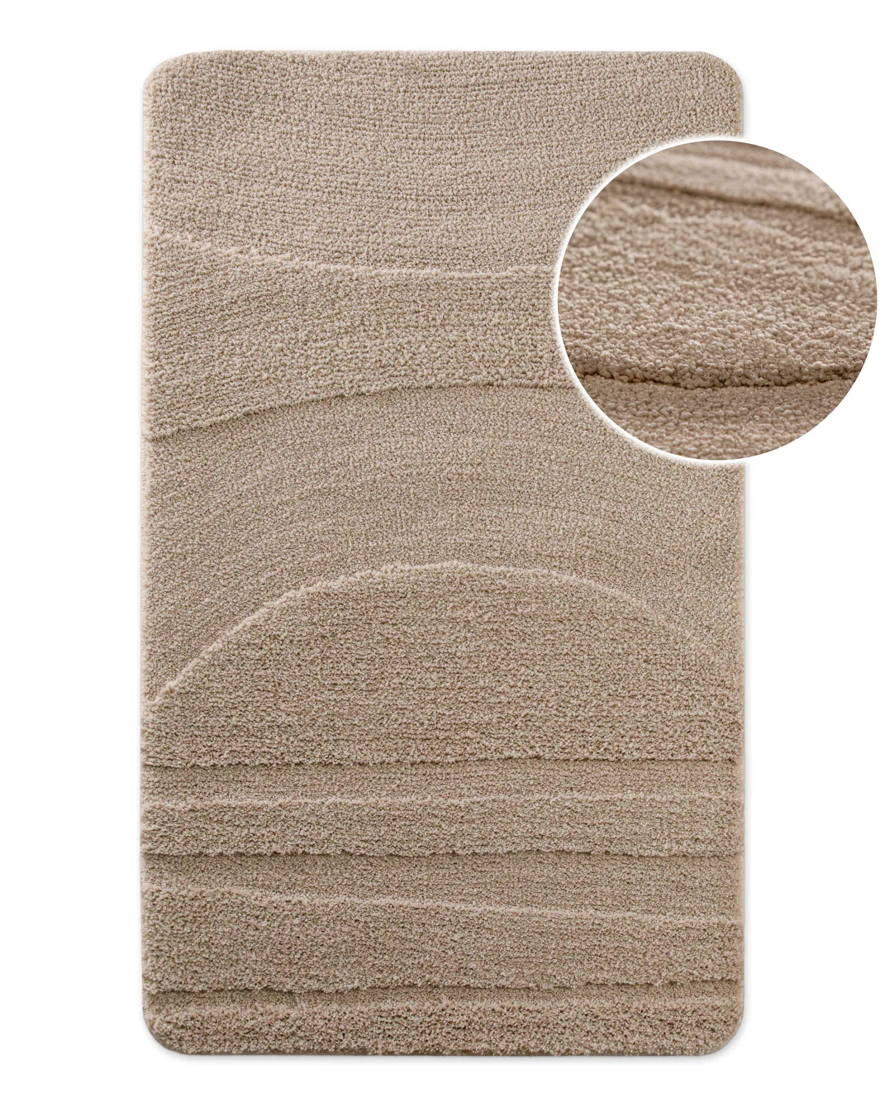 Badteppich Sand Beige "Marc" WECONhome