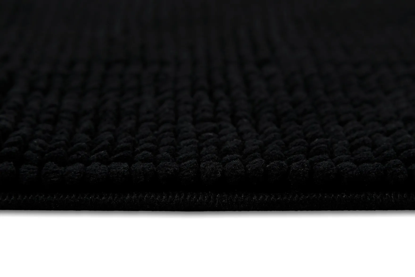 Badteppich Schwarz "Balu" WECONhome Basics