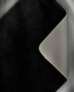 Badteppich Schwarz