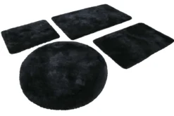 Badteppich Schwarz