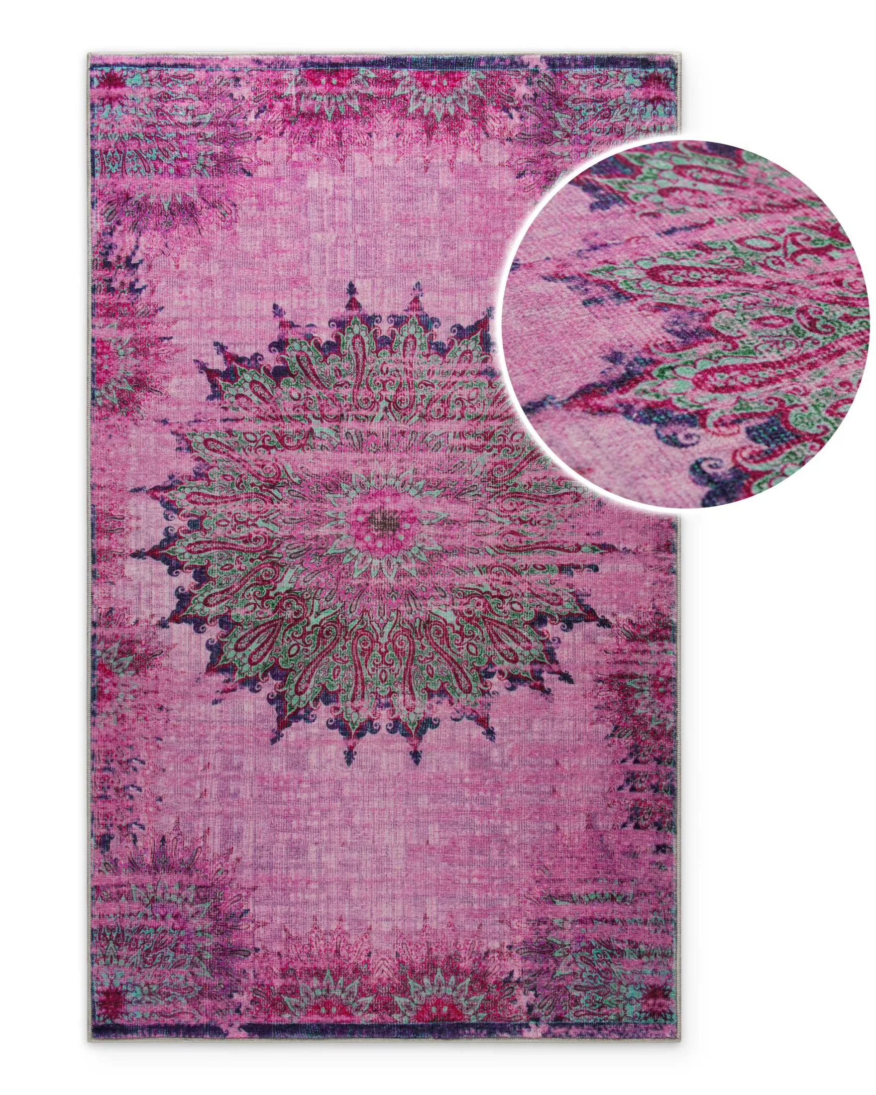 Badteppich Violett Multi "Healing" WECONhome