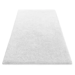 Badteppich Weiß
