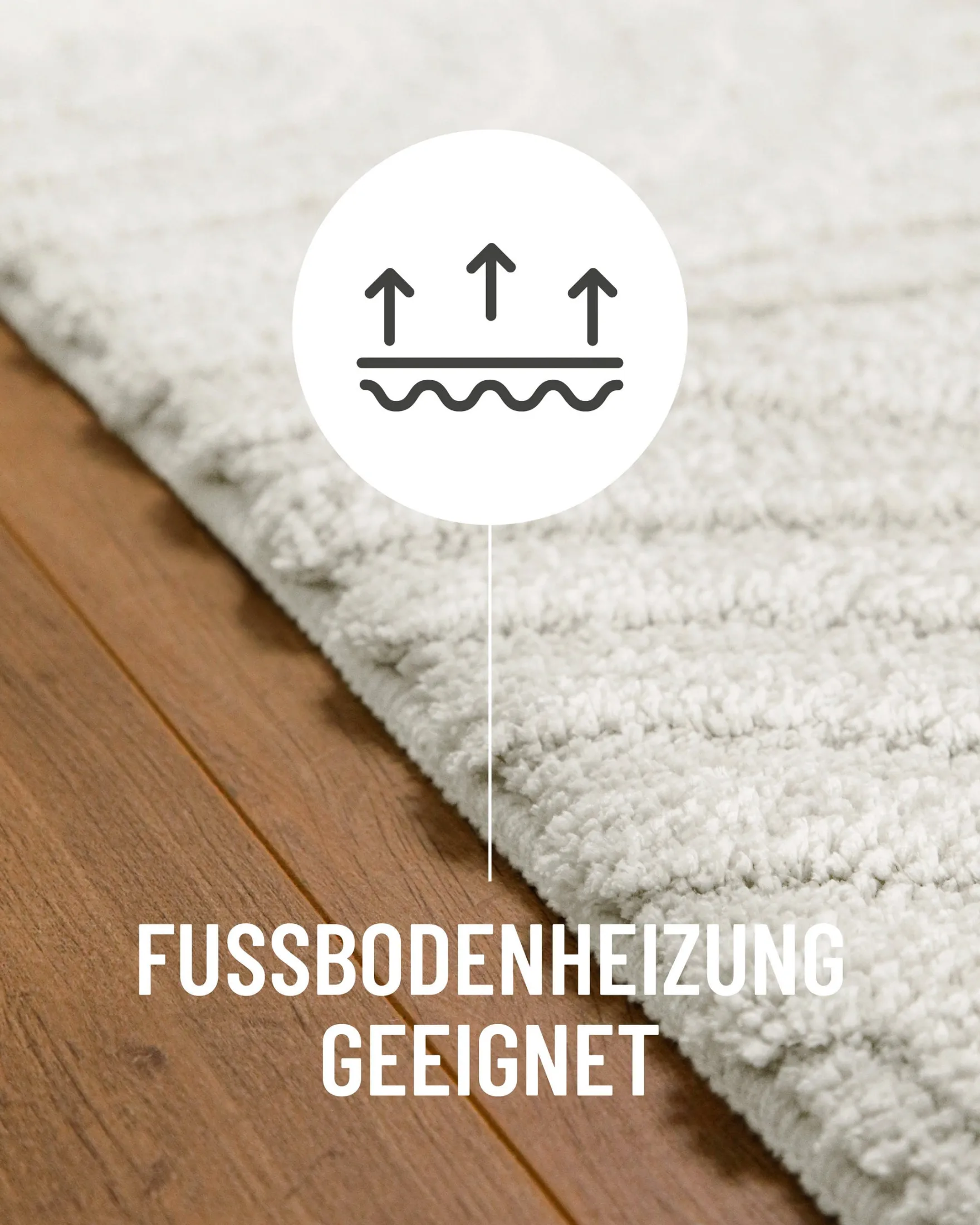 Badteppich Weiß "Fiete" WECONhome
