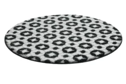 Badteppich Weiß Grau "J&J" WECONhome Basics