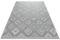 Berber-Raute in Salbei - Handtuft Wolle 160 x 230 cm