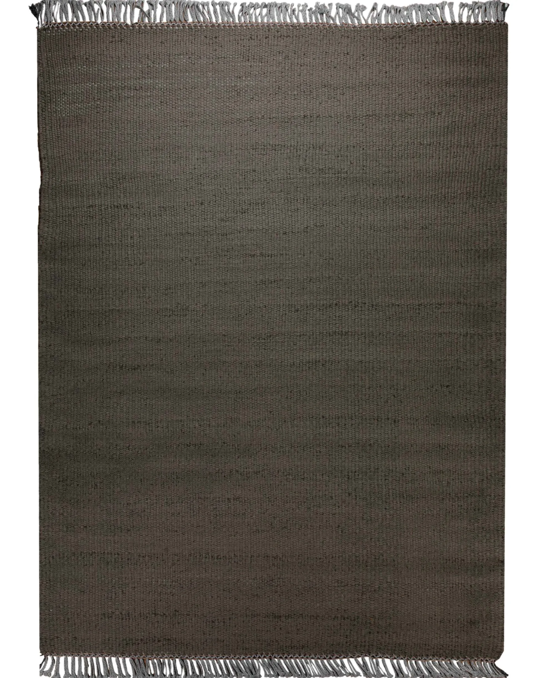 Dedon Outdoor Handwebteppich uni taupe 160x230 cm
