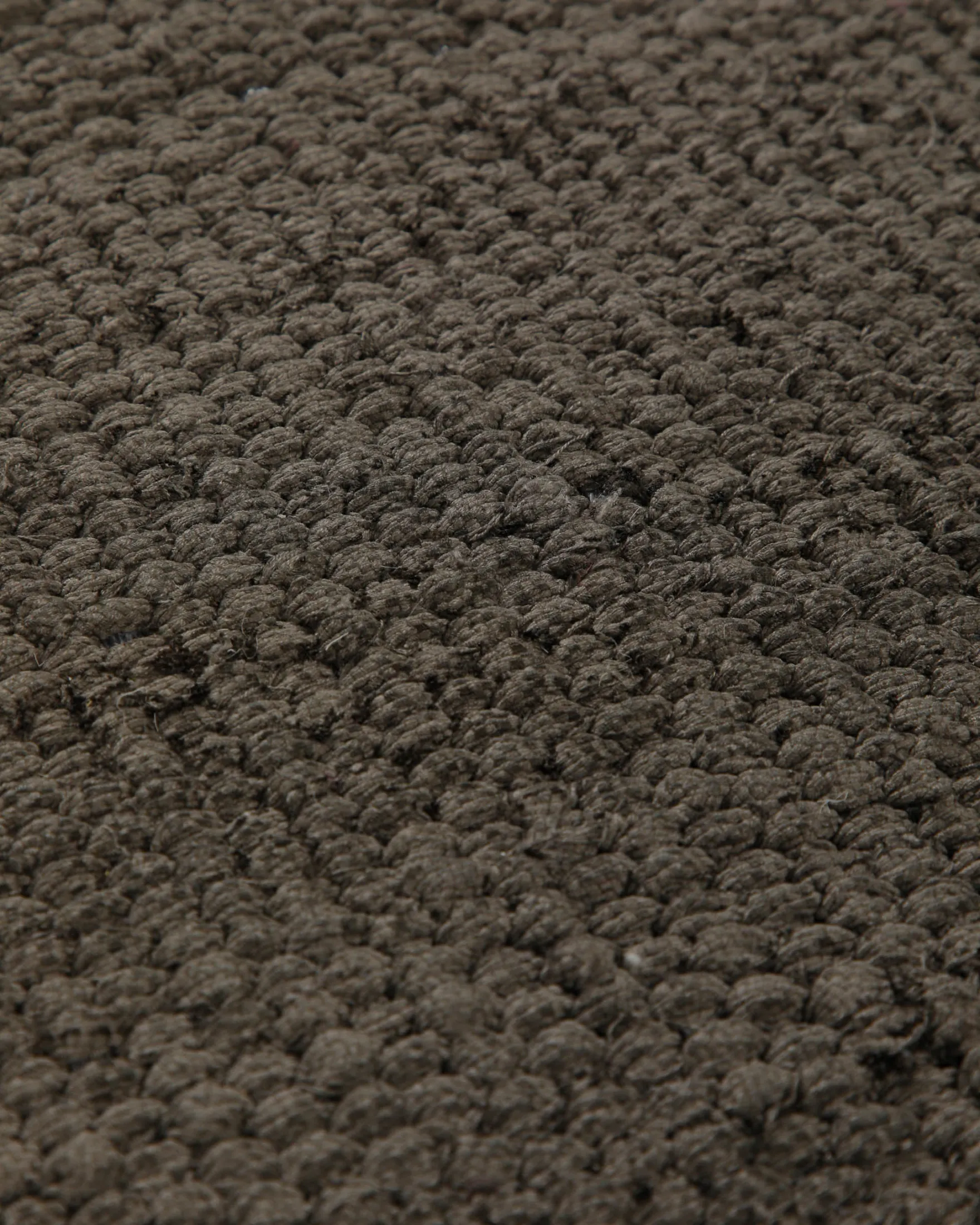 Dedon Outdoor Handwebteppich uni taupe 160x230 cm