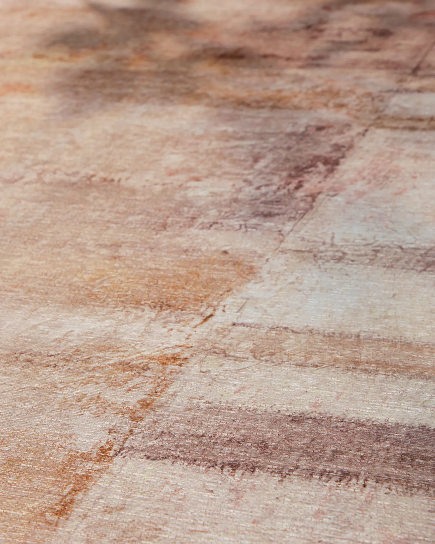 Esprit Flachgewebeteppich Beige Rot "Maui"