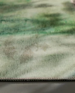 Esprit Flachgewebeteppich Grün Multi