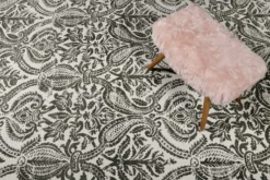 Esprit Kelim Teppich beige grau aus Baumwolle "Arvid"