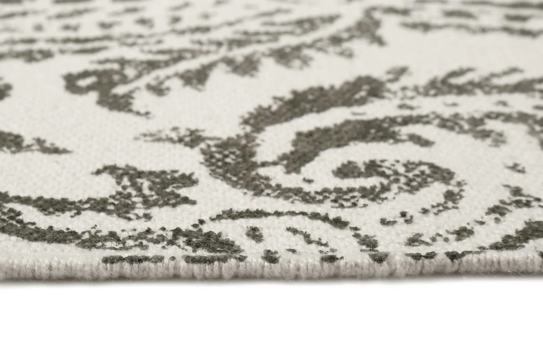 Esprit Kelim Teppich beige grau aus Baumwolle "Arvid"