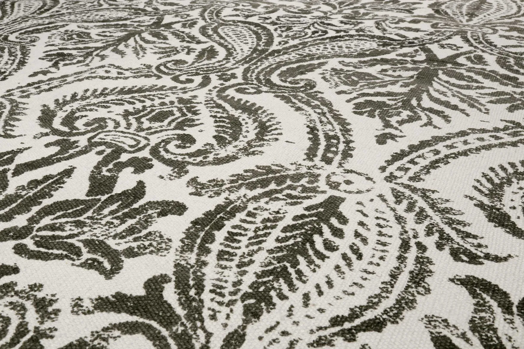 Esprit Kelim Teppich beige grau aus Baumwolle "Arvid"