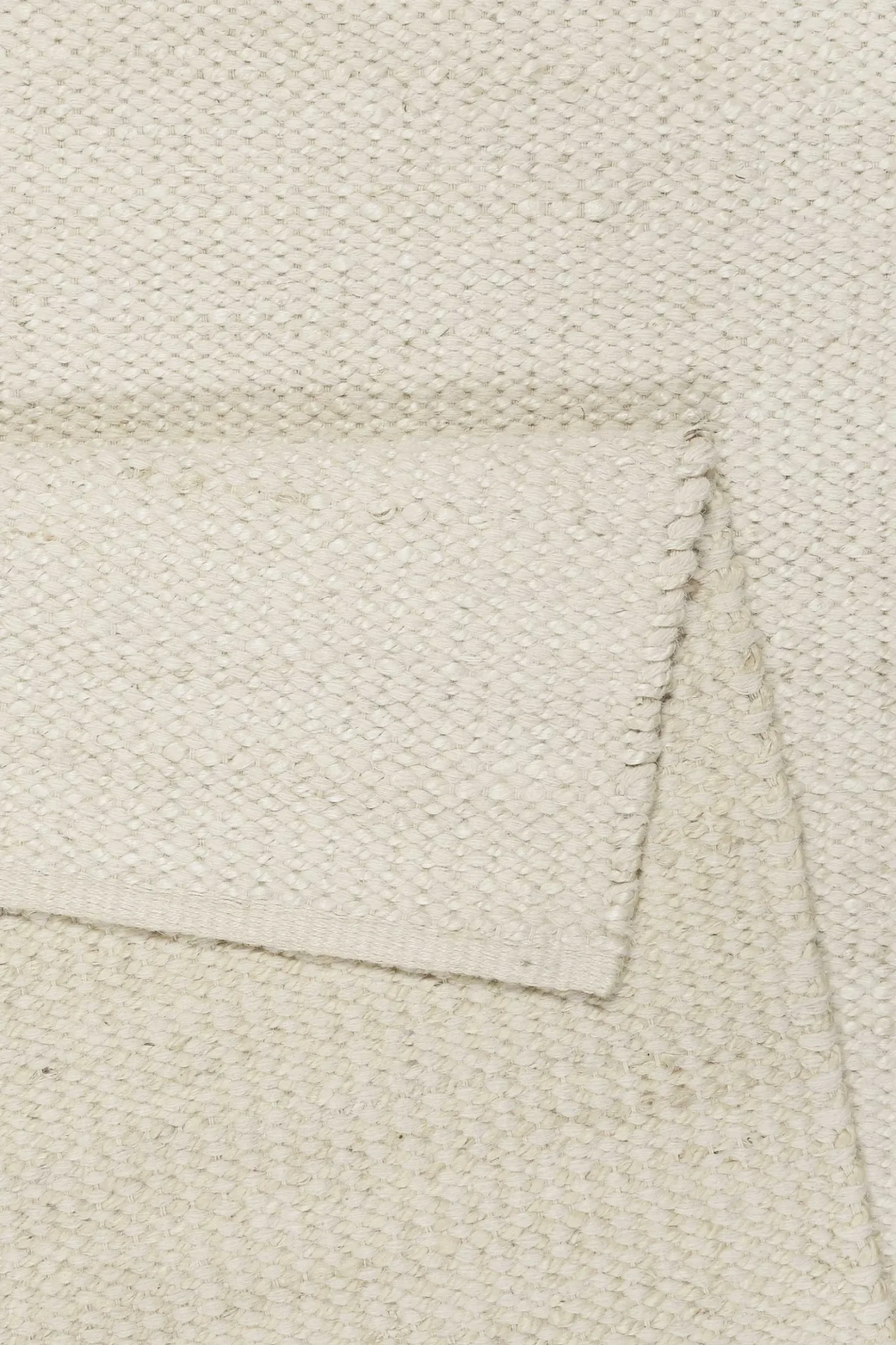 Esprit Kelim Teppich Creme Weiß aus Jute & Wolle "Gobi"