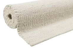 Esprit Kelim Teppich Creme Weiß aus Jute & Wolle
