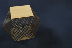 Esprit Kelim Teppich Dunkelblau aus Wolle