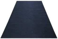 Esprit Kelim Teppich Dunkelblau aus Wolle