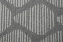 Esprit Kelim Teppich Grau aus Wolle "Rainns"