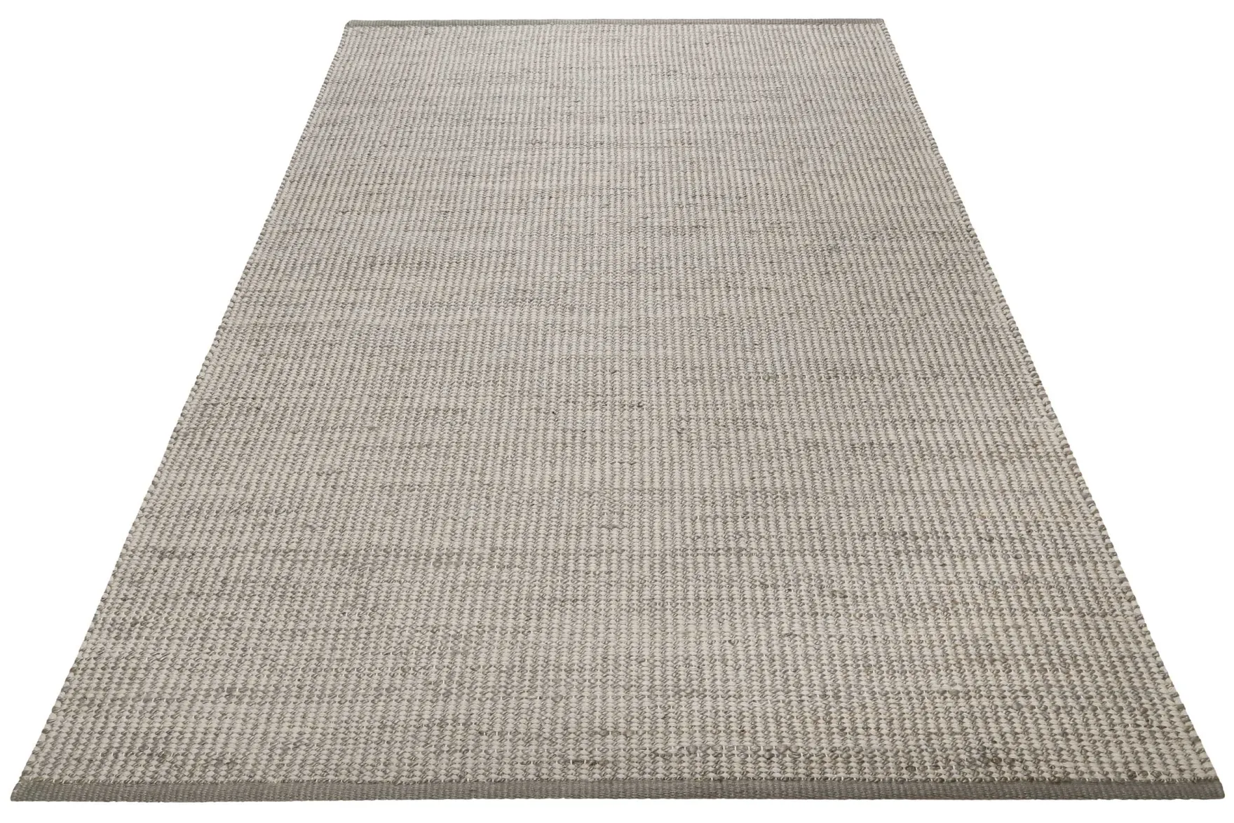 Esprit Kelim Teppich Grau Creme aus Jute & Wolle "Gobi"