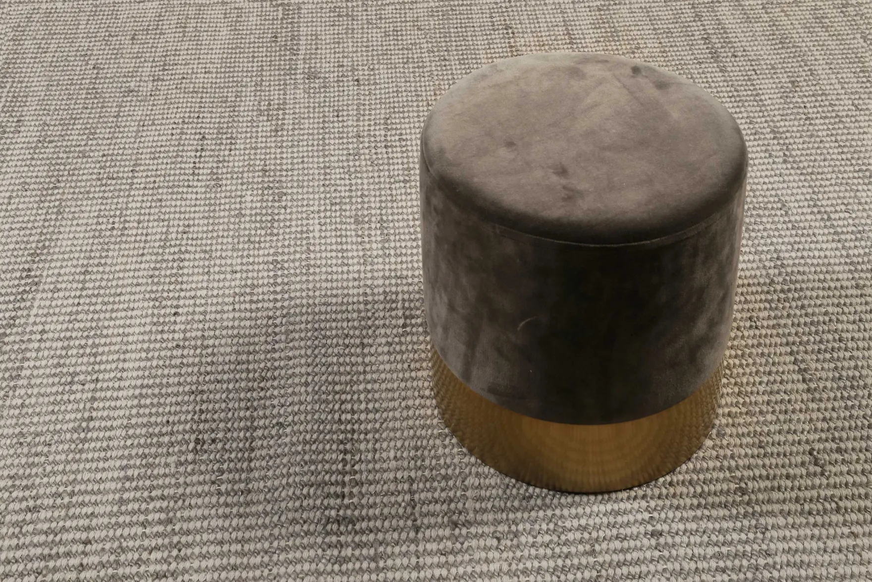 Esprit Kelim Teppich Grau Creme aus Jute & Wolle "Gobi"