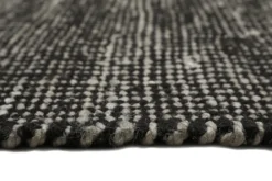 Esprit Kelim Teppich Grau Schwarz aus Jute & Wolle "Gobi"